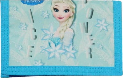 Disney Portemonnee Frozen 7,5 X 13 Cm Blauw