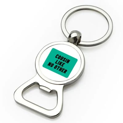 Akyol - cousin like no other flesopener - Neef - geweldige neef - niemand anders - verjaardag - cadeau - kado - bedankje - geschenk - 9 bij 3 cm