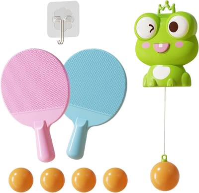 Tafeltennis Trainer - Pong Oefenset - Vaardigheden Verbeteren - Boorvrij Plakhaaksysteem - 24 x 23 x 5 cm - Niet gespecificeerd