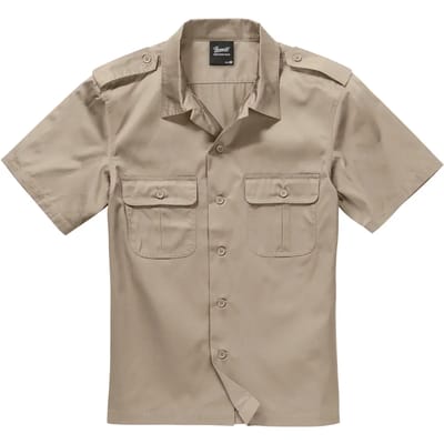 Brandit - US Overhemd - M - Beige