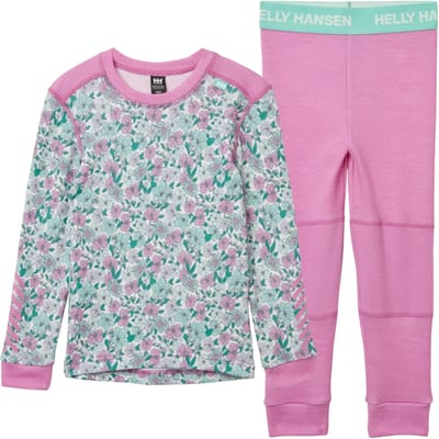 Set van merinowol ondergoed voor baby Helly Hansen Graphic Lifa