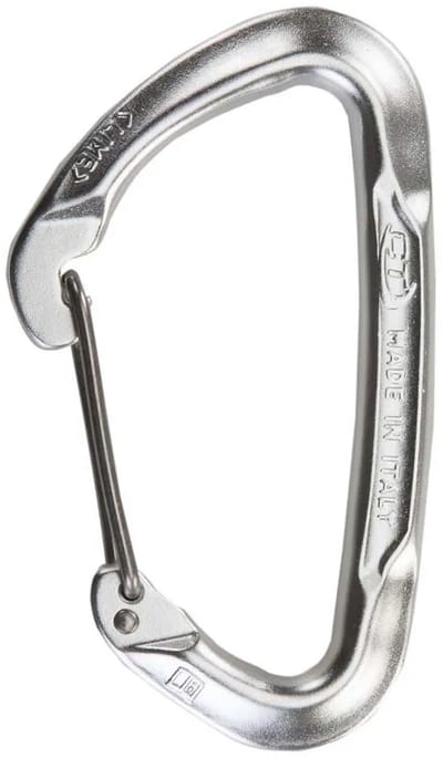 Climbing Technology Lime W Karabijnhaak Zilver