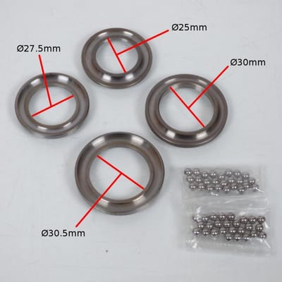 sifam stuurlagerkit voor aprilia 50 sr scooter - ac voorvork showa 1993 tot 1999 nieuw