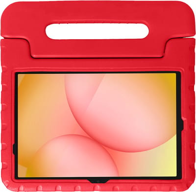Hoesje - Geschikt voor Samsung Galaxy Tab A11 Plus - Kinderhoes Shockproof Bumper - Kidsproof Case - Tablet Hoes - Kinder Hoes Cover - Rood