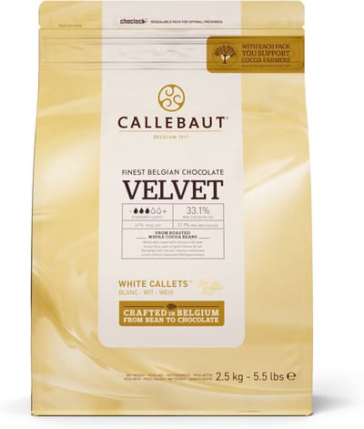 Callebaut Chocolade Callets -Velvet- 2,5kg
