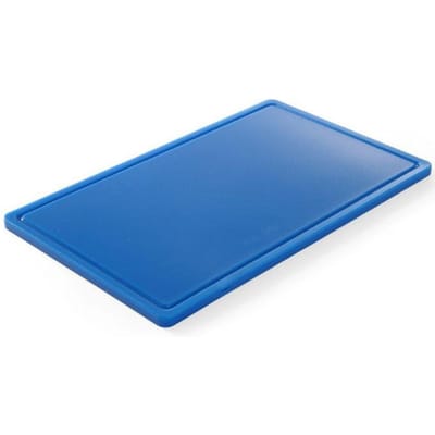 HENDI Snijplank HACCP – Gastronorm 1/1 – Blauw – 530x325 mm – HDPE Kunststof