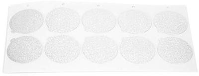 Dailygoods- Afdichtfoliestickers 100 stuks - Wegwerp Koffiecapsule - Aluminiumfolie - Hoge Temperatuurbestendigheid - Geschikt voor Nestle - Milieu- en Gezondheidsnormen - Koffiecapsulefolie