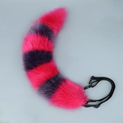 Faux Fur Dierenstaart Cosplay Accessoire - Pluche Vosstaart van 60 cm voor Volwassenen, Perfect voor Carnaval, Halloween en Feestjes