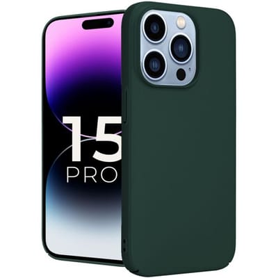 ShieldCase telefoonhoesje geschikt voor Apple iPhone 15 Pro Ultra thin case - optimale bescherming - dun design - groen