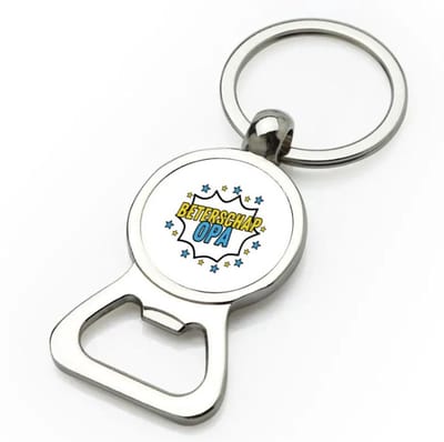 Akyol - beterschap opa flesopener - Beterschap - een opa die ziek is of iets gebroken heeft - cadeau voor zieke opa - ziek - koorts - snel beter worden - cadeau - beterschap cadeau - kado - gift - geschenk - 9 bij 3 cm