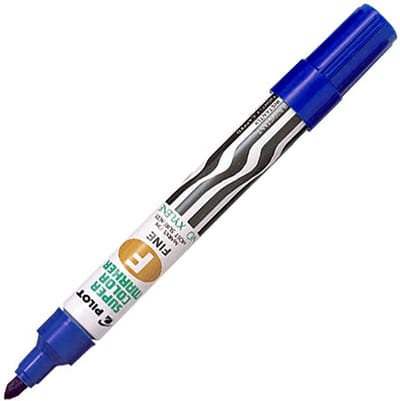 Pilot Super Color - Permanent Marker - fijne punt - blauw