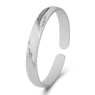 N3 Collecties Mode 925 Sterling Zilveren Blad Emaille Manchet Armband Bangles Voor Vrouwen