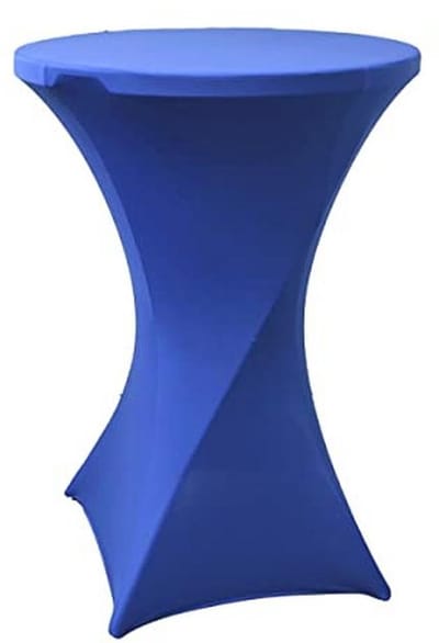 Elegante Stretch Tafelhoezen voor Statafels en Bistrotafels - Ø 60-80 cm, Afwasbaar en Onderhoudsvriendelijk