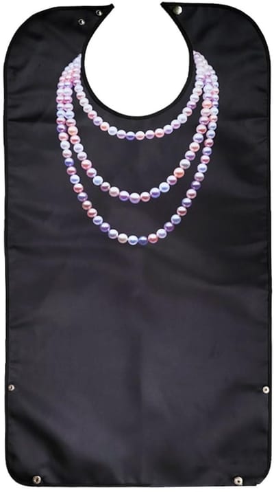 MTTproducts- Slabbetje Waterdicht - Slabbetje Volwassenen - Eetschort voor Dames - Slabbetje met Mouwen - Wasbaar - 86x46 cm