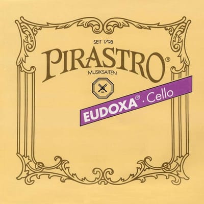 Pirastro P234440 cello string C-4 medium (35), gut core, silver