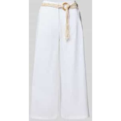 Culotte met elastische band en riem