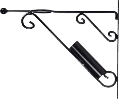 Best for Boots Metalen vlaggenstokhouder - 36 cm - metaal - muurhaak - voor hangpotten