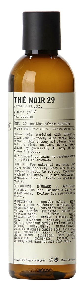 Le Labo Th&eacute; Noir 29 Shower Gel 237 ml