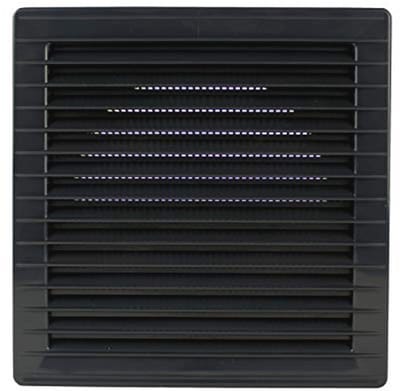Ventilatierooster vierkant 170 x 170 mm met geïntegreerde insectenbescherming