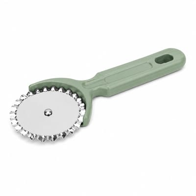 Sunplast SC-442 - NEON Deegradertje – Deegsnijder & Deegwiel – Keukenaccessoire voor Bakken – Groen / Zalm / Antraciet / Latte