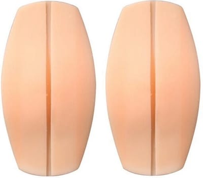 KELERINO. Comfortabele Silicone Schouder Pads voor BH-Bandjes BH accessoire - Beige