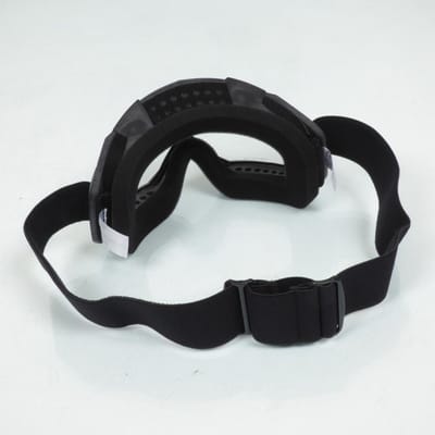 Lunette masque pour moto quad supermotard enduro cross Trendy MTC01 noir écran transparent