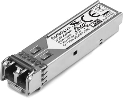 StarTech.com Gigabit Fiber 1000Base-SX SFP Transceiver Module - Juniper EX-SFP-1GE-SX Compatible - MM LC - 550m (1804 ft) - SFP (mini-GBIC) transceiver modul - Gigabit Ethernet