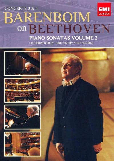 Barenboim on Beethoven: Piano Sonatas, Vol. 2 [DVD Video]