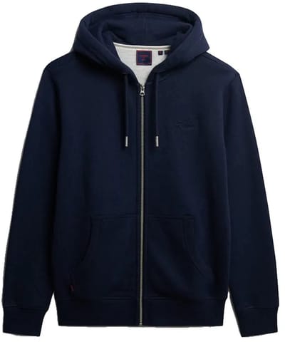 Superdry - Vintage Logo Geborduurde Zip Hoodie - Heren - Hoodies