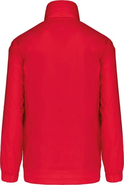 Kariban Gevoerde windbreaker heren K632 - Red - M