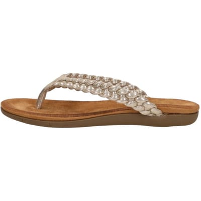 SUB55 Teenslippers Teenslippers - Goudkleur - Maat 36