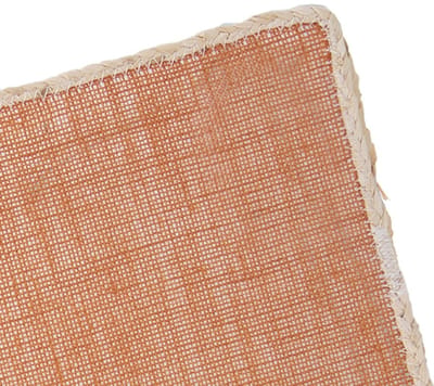 Orion Serie - Rechthoekige Tafelplacemat - 45x30 cm - Polyester - Oranje