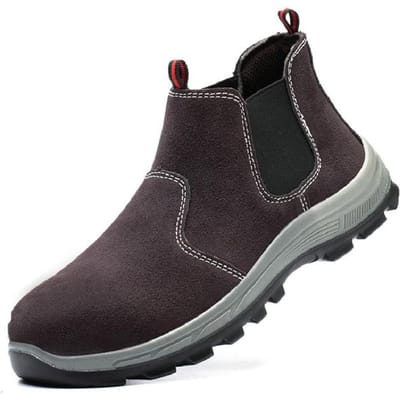 Onverwoestbare Sneakers Heren Werkschoenen Luxe Veiligheidsschoenen Heren Anti-Verplettering Anti-Punctie Werklaarzen Heren Industriële Schoenen 45 black