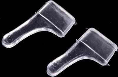 Hiden - Ear grip - Antislip Bril houder - Bril Haken - Brillen Accessoires - Brilmontuur houder - Oorhaken - Antislip Brillen Pads - Maat M