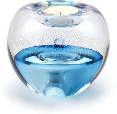 Urnencenter© Dieren urn Waxinelicht Blauw - Urn Dierbare - Theelichten - Waxine lichthouder - Sfeer Licht - Thee Licht Houder - Waxinelicht - Theelichtje - Urn - Urn voor As
