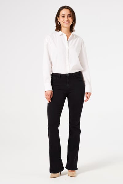 Celia 245 Superslim Flared Jeans - Dark Used