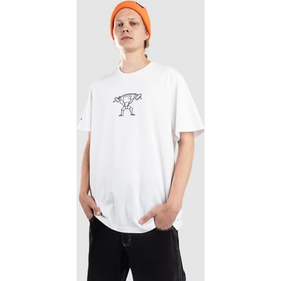 adidas Skateboarding Shmoo G 1 T-Shirt wit