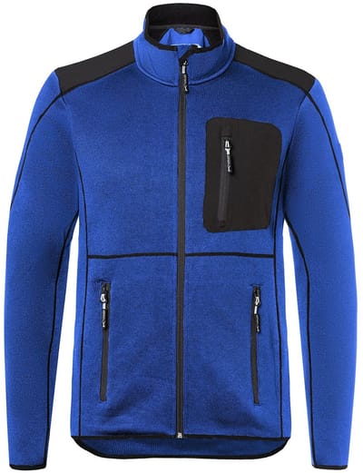 KUBLER WEATHER 14436339 Stof Werkjas HEREN Veiligheidsjas Kobaltblauw Zwart - Winddicht - Oeko Tex - 300 G M2