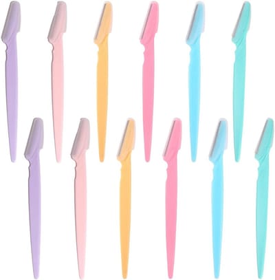 12-delige Wenkbrauwtrimmer Set voor Vrouwen en Mannen - Gezicht en Lichaam