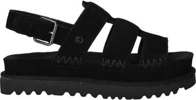 Warmbat Wenlock Sandalen - Dames - Zwart - Maat:36