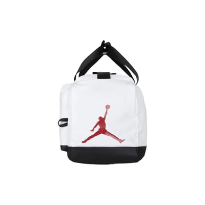 Jordan Air Classic Groot Logo Grote Capaciteit Ritssluiting Polyester Bagage Reistas Unisex Bagage Wit 9A0168-001 White white