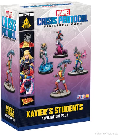Marvel Crisis Protocol Xavier Students Affiliation - Miniaturen - Ongeschilderd en Ongeassembleerd