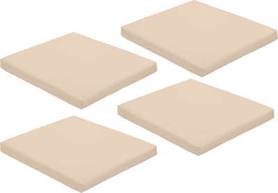 Stoelkussen - Waterbestendige Tuinkussens voor Binnen en Buiten - Zitkussen met Lint - Kussens voor Tuinstoel