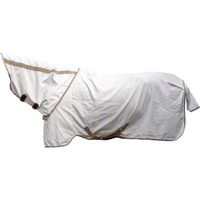 Insectenbescherming/deken voor de zomer met nekkap voor paarden Kentucky Horsewear