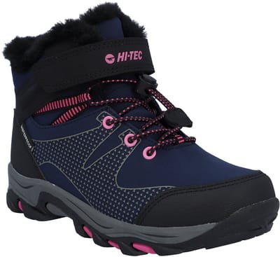 Hi-Tec Jackdaw Waterbestendig Insulated BLAUW - Maat 31 Wandelschoenen voor Kinderen