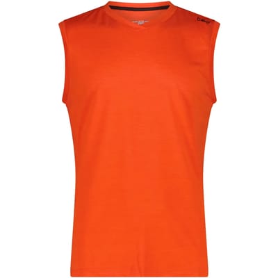 Mouwloos shirt van pique stof CMP