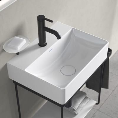 Duravit DuraSquare hand wash basin with tap hole 45 x 35 cm 0732450041
