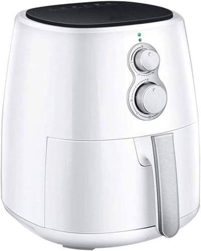 Airfryer Oven - Kleine Frituurpan - Gezond Koken - 80% Minder Vet - 1300W Vermogen - Wit
