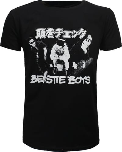 The Beastie Boys Check Your Head Japanese T-Shirt - Officiële Merchandise - M