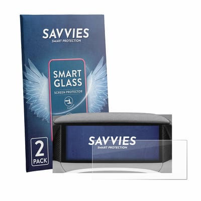 2 Stuks Savvies Screenprotector - geschikt voor MG S5 EV ZS3E 2025-2026 10.25" Snelheidsmeter - beschermfolie glas transparant
